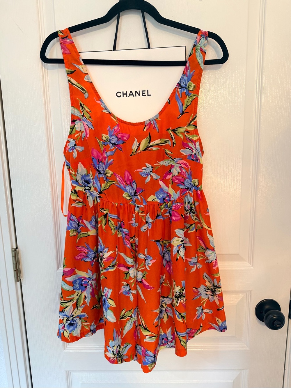 Vintage Hawaiian Floral Romper size Large